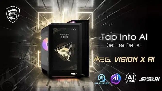 معرفی کیس آماده MSI MEG Vision X AI