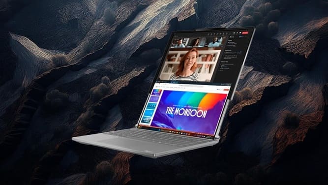 لپ تاپ رول شدنی لنوو ThinkBook Plus