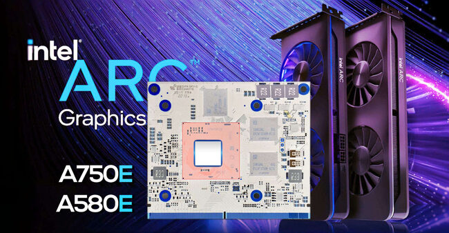 پردازنده گرافیکی arc a750e