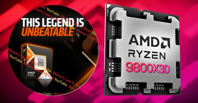 پردازنده ryzen 7 9800x3d