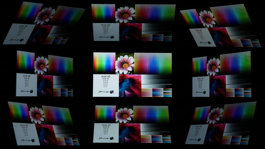 زاویه دید نمایشگر گیگابایت g6