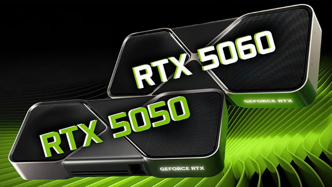 کارت گرافیک RTX 5050 انویدیا