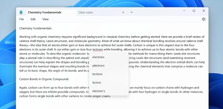 بهبود قابلیت‌های برنامه Notepad ویندوز