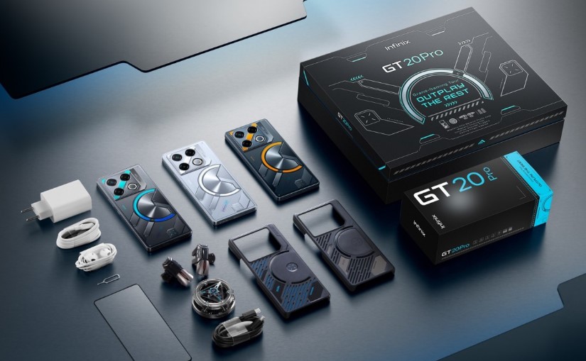بسته بندی گوشی Infinix GT 20 Pro