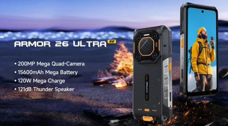 ویژگیهای شاخص گوشی Armor 26 Ultra