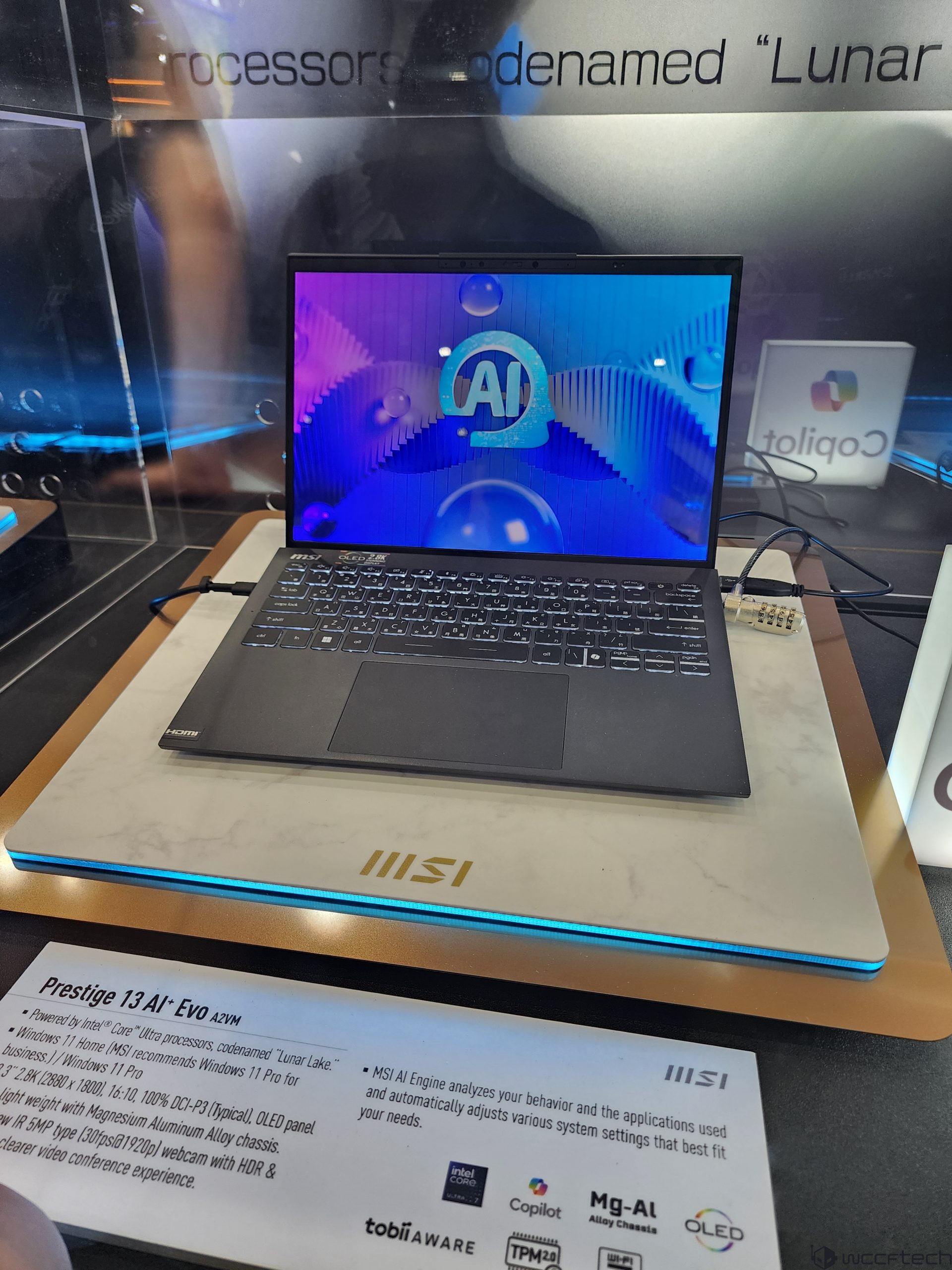 لپ تاپ MSI Prestige 13 AI+ EVO