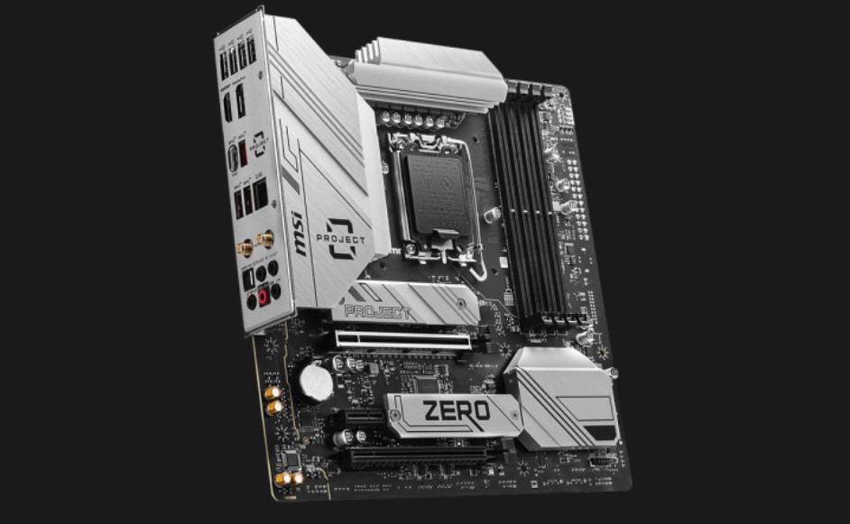 مونتاژ تمیز کیس با مادربرد B760M PROJECT ZERO