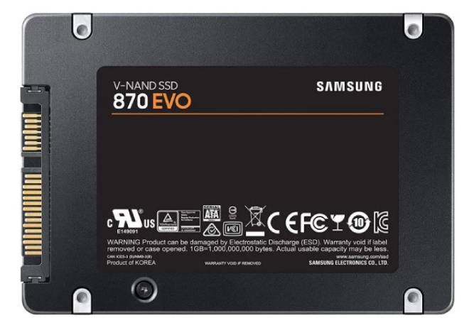 اس اس دی 250 گیگابایتی سامسونگ 870 اوو بهترین SSD سامسونگ