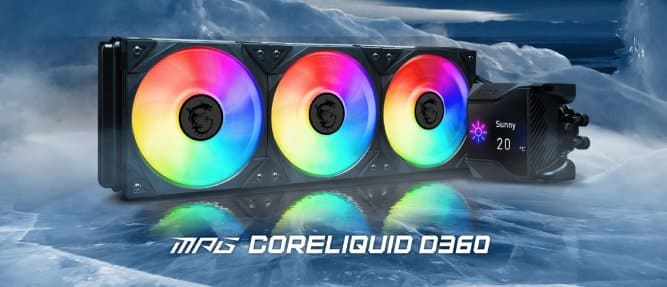 خنککننده یکپارچه D360 ام اس آی