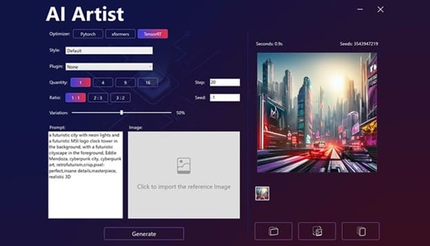 قابلیت AI-Artist