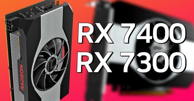 کارتهای گرافیک RX 7400 و RX 7300