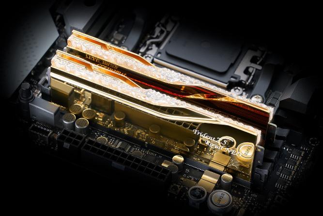 رنگ زیبای کیت‌های حافظه Trident Z5 Royal Neo