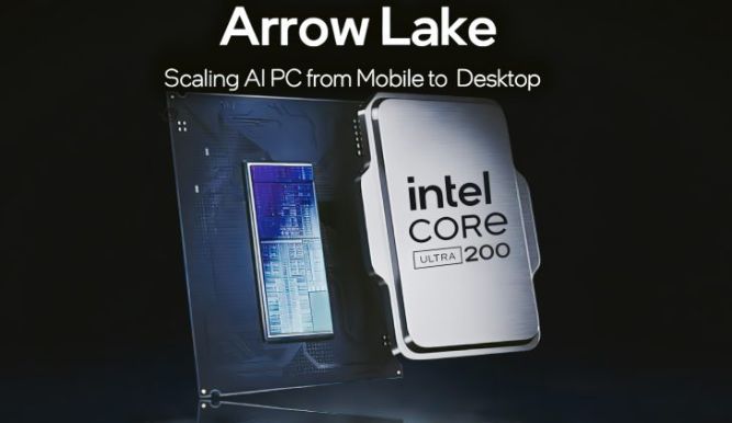 پردازنده‌های دسکتاپ Arrow lake-S اینتل