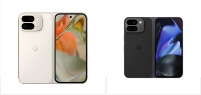 رنگبندی گوشی پیکسل ۹ پرو فولد