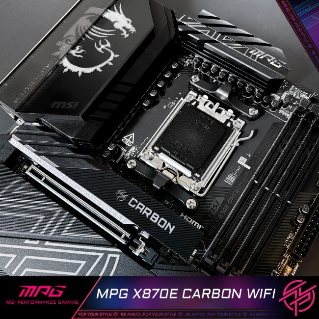 تصویر مادربرد MSI MPG X870E Carbon WIFI