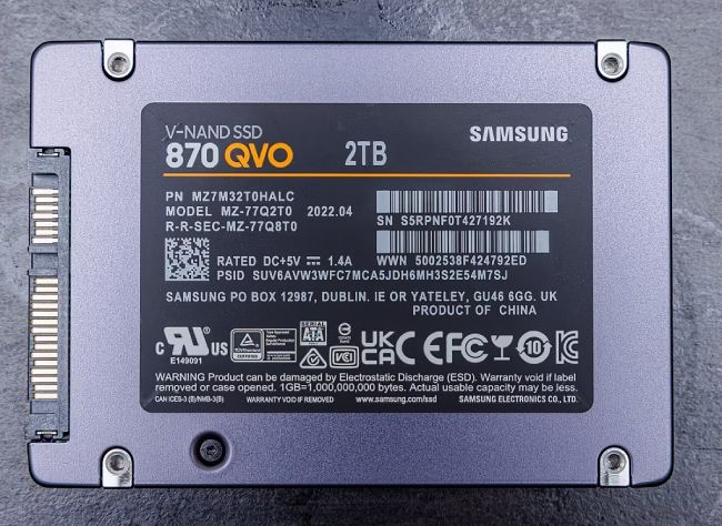 قابلیت‌های SSD سامسونگ QVO