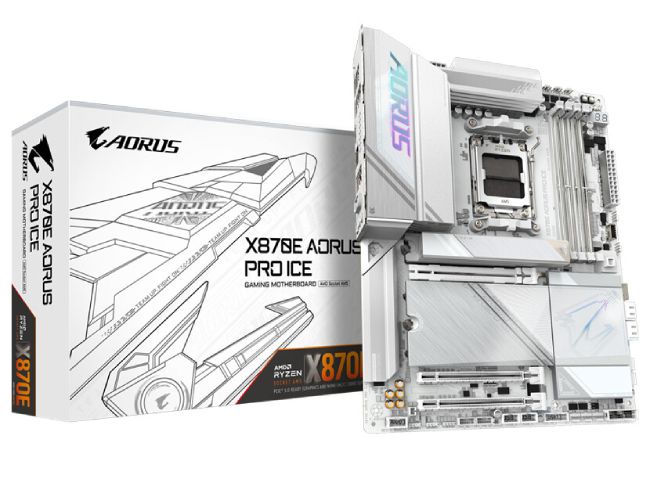 رنگبندی مادربردهای X870E و X870 گیگابایت