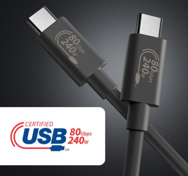 مشخصات کابل‌های USB4 2.0