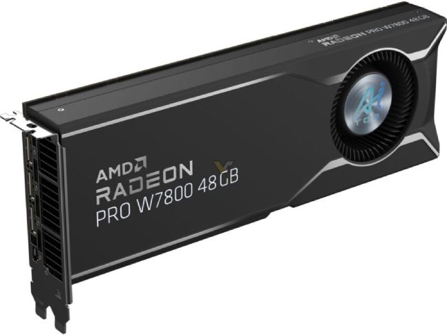 عکس کارت گرافیک Radeon PRO W7800 AI TOP