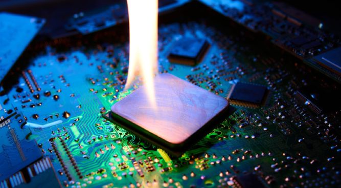 اورکلاکینگ و گرمای پردازنده