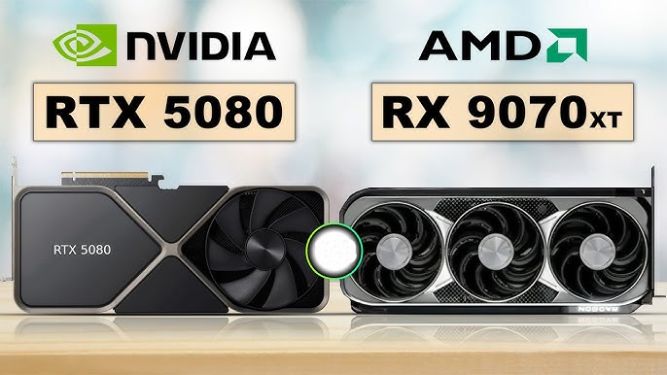 کارت‌های گرافیک جدید RTX 5080 و RX 9070