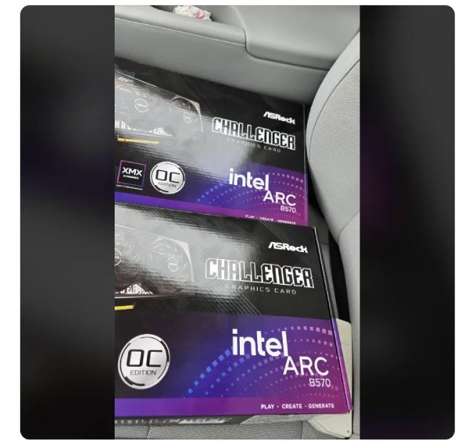 عرضه زودهنگام کارت گرافیک Intel Arc B570