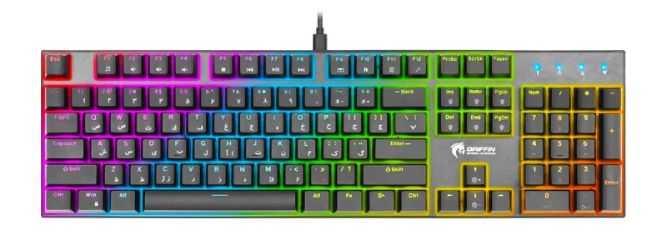 کیبورد مکانیکال گرین GK802-RGB