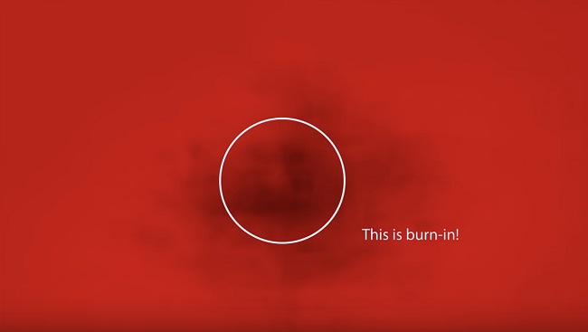 سوختگی تصویر (Burn-in) در نمایشگرهای OLED