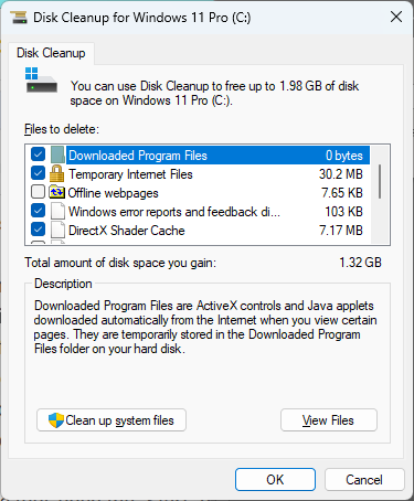 نحوه استفاده از Disk Cleanup برای پاک کردن کش