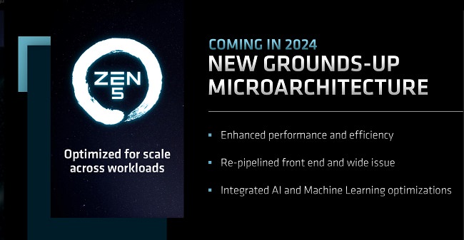 Zen 5 تنها 10 درصد بهبود IPC به همراه دارد