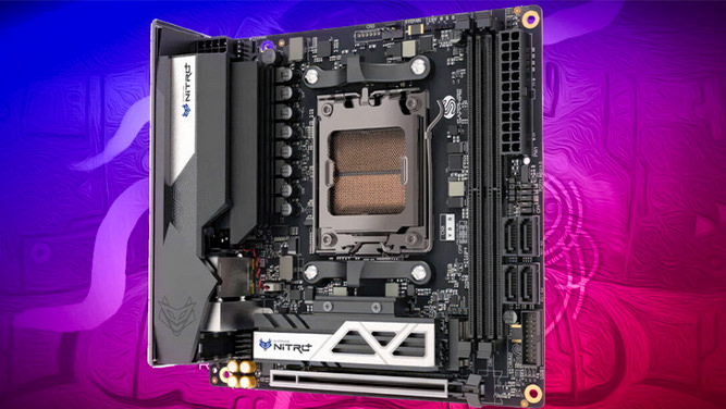 کوچکترین و ارزانترین مادربرد AM5 از برند Sapphire