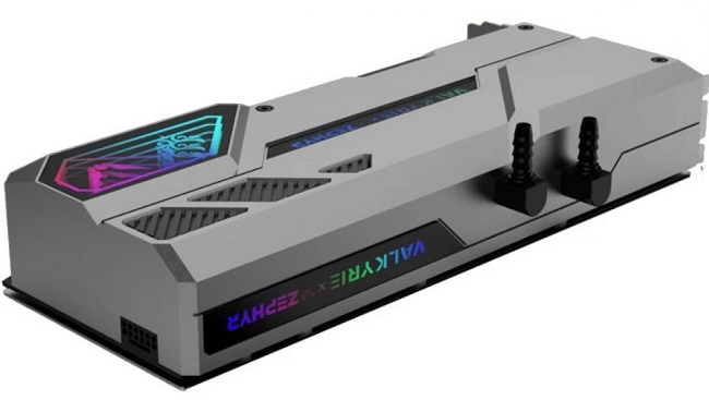 کارت گرافیک Valkyrie RTX 4080 از برند Zephyr که خنک‌کننده مایع AIO به همراه دارد