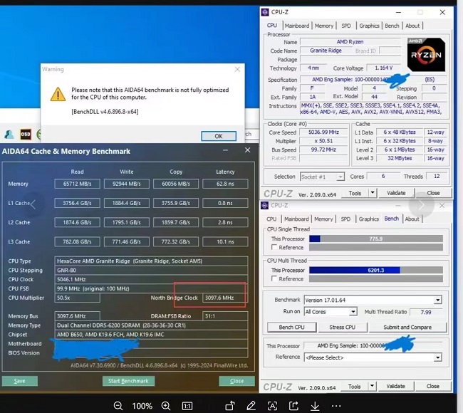 پردازنده Ryzen 5 9600X