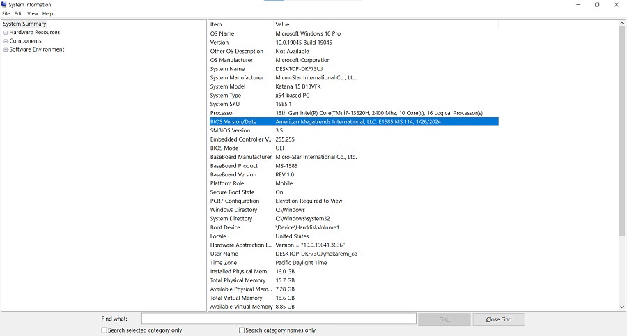 ارتقا بایوس مادربرد MSI