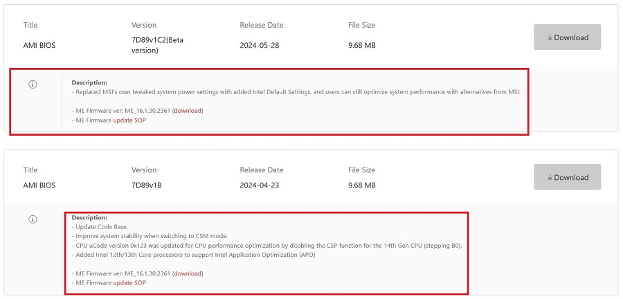 ورود به بایوس مادربرد MSI