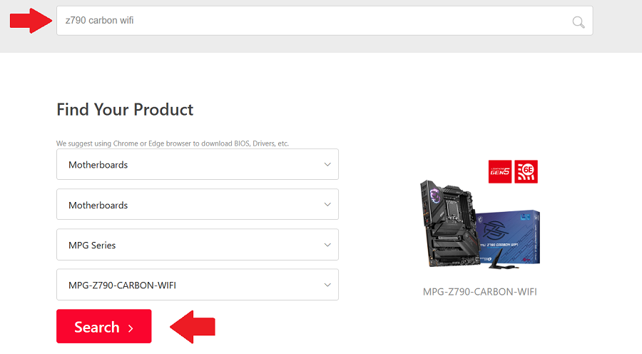 نرم افزار آپدیت بایوس مادربرد msi