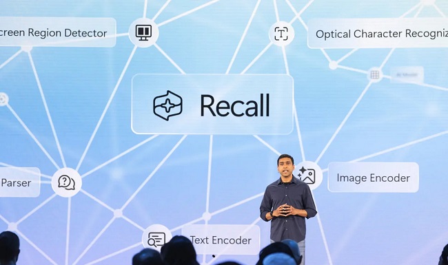 قابلیت مبتنی بر هوش مصنوعی Recall