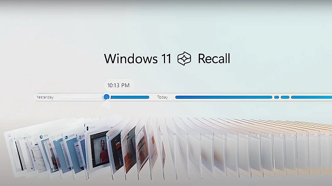 قابلیت مبتنی بر هوش مصنوعی Recall