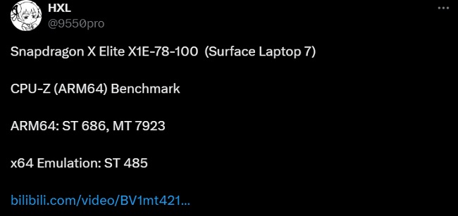 مقایسه عملکرد پردازنده Snapdragon X Elite در مقابل تراشه M2 اپل