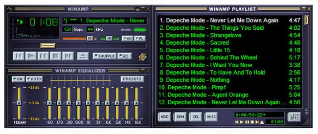 موزیک پلیر Winamp