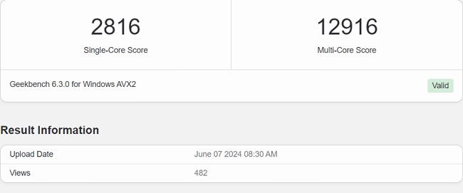 عملکرد شگفتانگیز Ryzen AI 9 HX 370 در پردازش تک هستهای