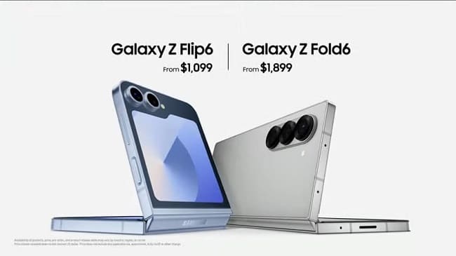 گوشی تاشوی Galaxy Z Flip 6 سامسونگ معرفی شد