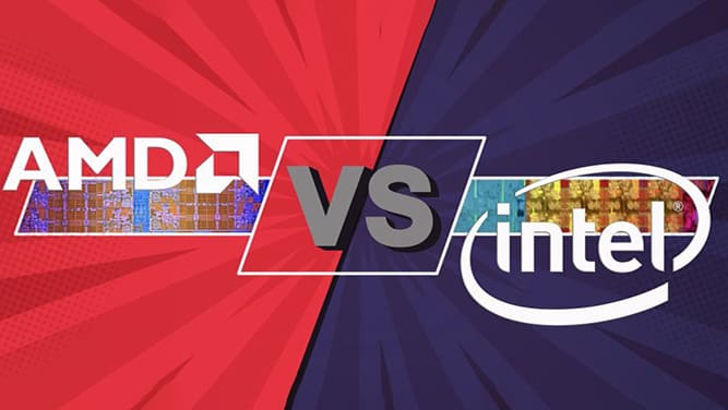 نرخ خرابی پردازنده‌های اینتل کم‌تر از AMD است