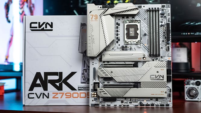 مادربرد جدید کالرفول به نام CVN Z790D5 ARK Frozen