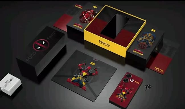 گوشی Poco F6 Deadpool Limited Edition