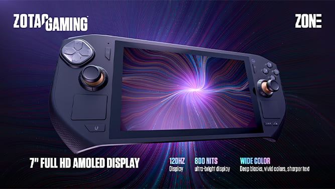 کنسول گیمینگ ZOTAC Gaming ZONE معرفی شد