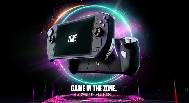 کنسول دستی ZOTAC GAMING ZONE رسماً عرضه شد
