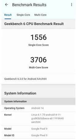 عملکرد ضعیف تراشه Tensor G4 گوگل 