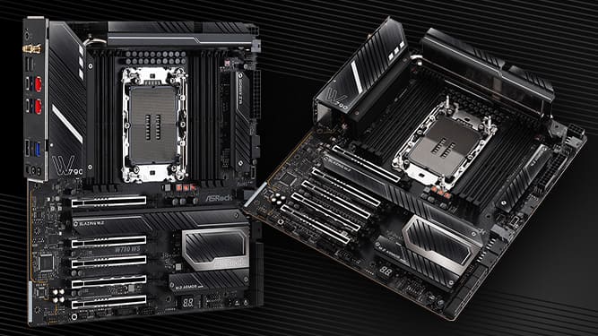 مادربردهای سری W790  از برند ASRock