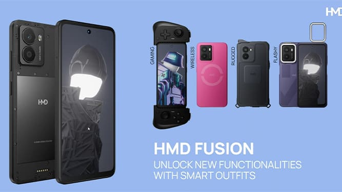 گوشی ماژولار HMD Fusion